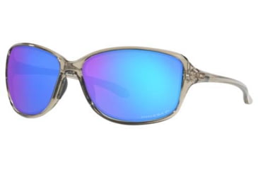 Image of Oakley Cohort OO9301 Sunglasses, Grey Ink, Prizm Sapphire Polarized, 61, OO9301-930114-61