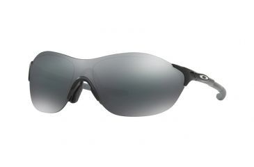Image of Oakley EVZERO SWIFT A OO9410 Sunglasses 941001-38 - Polished Black Frame, Black Iridium Lenses