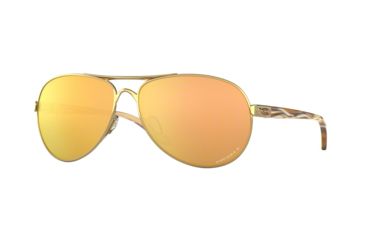 Image of Oakley Feedback Womens Sunglasses 407937-59 - , Prizm Rose Gold Polarized Lenses