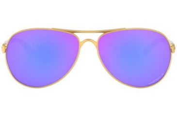 Image of Oakley Feedback Womens Sunglasses 407939-59 - , Prizm violet polarized Lenses
