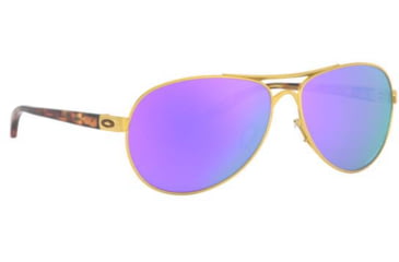 Image of Oakley Feedback Womens Sunglasses 407939-59 - , Prizm violet polarized Lenses