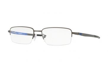 Image of Oakley GAUGE 5.1 OX5125 Eyeglass Frames 512503-52 - Matte Cement Frame, Clear Lenses