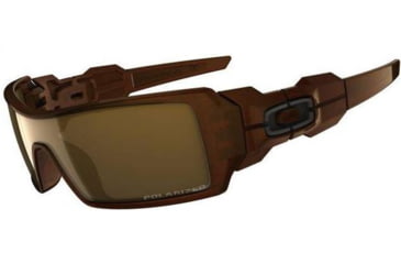 Image of Oakley Oil Rig Polished Rootbeer Frame w/ Bronze Polarized Lenses Sunglasses 12-984