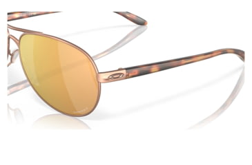 Image of Oakley OO4079 Feedback Sunglasses - Women's, Satin Rose Gold Frame, Prizm Rose Gold Lens, 59, OO4079-407944-59
