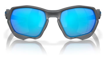 Image of Oakley OO9019A Plazma A Sunglasses - Men's, Matte Carbon Frame, Prizm Sapphire Lens, Asian Fit, 59, OO9019A-901905-59