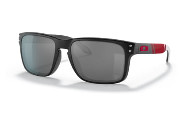 Image of Oakley OO9102 Holbrook Sunglasses - Mens, ATL Matte Black Frame, Prizm Black Lens, 55, OO9102-9102Q3-55