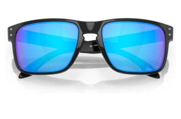 Image of Oakley OO9102 Holbrook Sunglasses - Men's, Black Ink Frame, Prizm Sapphire Polarized Lens, 55, OO9102-9102W7-55