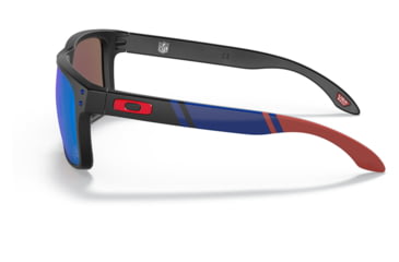 Image of Oakley OO9102 Holbrook Sunglasses - Mens, BUF Matte Black Frame, Prizm Sapphire Lens, 55, OO9102-9102Q5-55