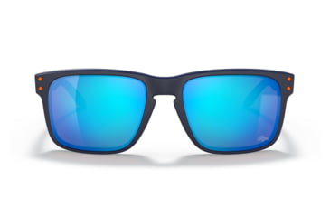 Image of Oakley OO9102 Holbrook Sunglasses - Mens, DEN Matte Navy Frame, Prizm Sapphire Lens, 55, OO9102-9102R1-55