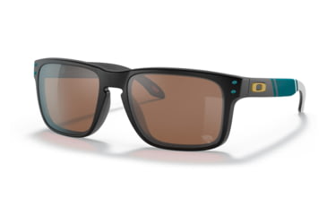 Image of Oakley OO9102 Holbrook Sunglasses - Men's, JAX Matte Black Frame, Prizm Tungsten Lens, 55, OO9102-9102R6-55