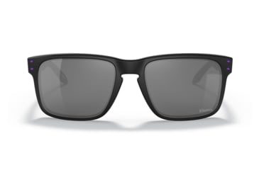 Image of Oakley OO9102 Holbrook Sunglasses - Mens, MIN Matte Black Frame, Prizm Black Lens, 55, OO9102-9102S2-55