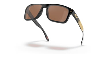 Image of Oakley OO9102 Holbrook Sunglasses - Mens, NO Matte Black Frame, Prizm Tungsten Lens, 55, OO9102-9102S4-55