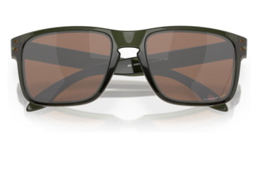 Image of Oakley OO9102 Holbrook Sunglasses - Mens, Olive Ink Frame, Prizm Tungsten Polarized Lens, 55, OO9102-9102W8-55