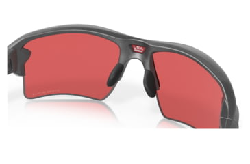 Image of Oakley OO9188 Flak 2.0 XL Sunglasses - Men's, Steel Frame, Prizm Snow Sapphire Lens, 59, OO9188-9188G8-59