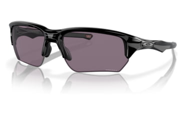 Image of Oakley OO9372 Flak Beta A Sunglasses - Men's, Polished Black Frame, Prizm Grey Lens, Asian Fit, 65, OO9372-937213-65
