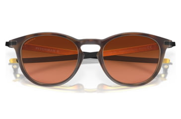 Image of Oakley OO9439 Pitchman R Sunglasses - Men's, Matte Brown Tortoise Frame, Prizm Brown Gradient Lens, 50, OO9439-943915-50