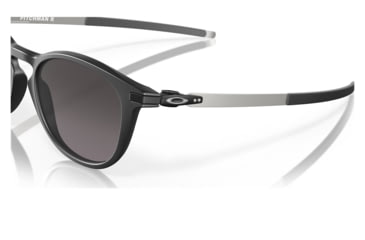 Image of Oakley OO9439 Pitchman R Sunglasses - Mens, Satin Black Frame, Prizm Grey Gradient Lens, 50, OO9439-943914-50