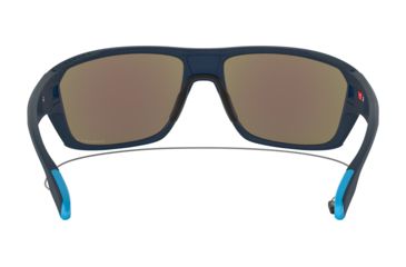 Image of Oakley SPLIT SHOT OO9416 Sunglasses 941604-64 - Matte Translucent Blue Frame, Prizm Sapphire Polarized Lenses