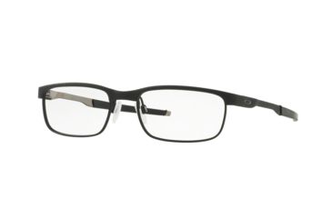 Image of Oakley Steel Plate OX3222 Eyeglass Frames 322201-56 - Powder Coal