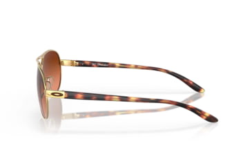 Image of Oakley Tie Breaker OO4108 Sunglasses - Womens, Polished Gold, 56, OO4108-410820-56