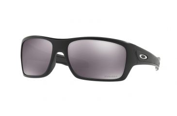Image of Oakley Turbine Sunglasses - Men's, Matte Black Frame, Prizm Black 63 mm Lenses, OO9263-926342-63