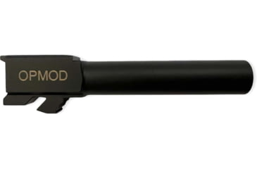 Image of OPMOD Pistol Barrel, Glock G19 Gen 1-5, 1-10 Twist, Non-Threaded, Black Nitride Finish, 3019-BLK