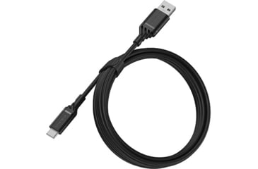 Image of OtterBox USB-C to USB-A Cable 2m, Black/Black, 78-52659