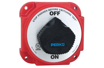 Image of Perko Heavy Duty Battery Disconnect Switch w/ Alternator Field Disconnect 9703DP 33125