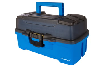 Plano 3 Tray Tackle Box Smoke/blue | Free Shipping over $49!