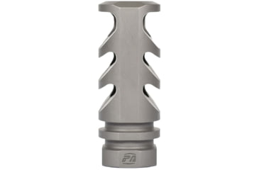 Image of Precision Armament M4-72 Severe-Duty Compensator 5.56mm/.223Cal, Matte Stainless, A04003