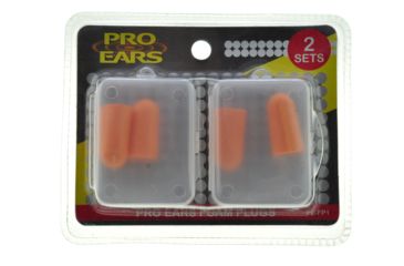 Image of Pro Ears Foam Ear Plugs w/Storage Box PE-FP