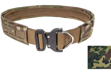 Image of Raptor Tactical ODIN Mark VI Duty Belts, Cobra 45 D-Ring Buckle, Medium, Woodland, RT-ODIN-MARK6-WD-M-45D