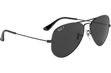 Image of Ray-Ban Aviator Large Metal Sunglasses RB3025 002/48-58 - , Black Lenses
