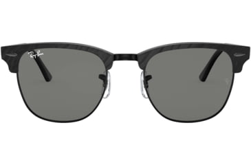Image of Ray-Ban Clubmaster Sunglasses RB3016 1305B1-49 - , Dark Grey Lenses