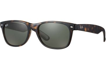 Image of Ray-Ban RB 2132 Sunglasses Styles - Tortoise Frame / Crystal Green 55 mm Diameter Lenses, 902L-5518