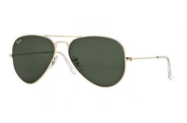 Image of Ray-Ban RB 3025 Sunglasses, Arista Frame / Crystal Green 58 mm Lenses, L0205-5814