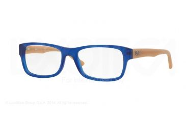 Image of Ray-Ban RX5268 Eyeglass Frames 5554-50 - Matte Blue Frame