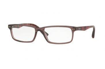 Image of Ray-Ban RX5277 Eyeglass Frames 5628-54 - Shiny Opal Brown Frame