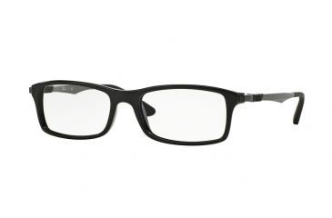 Image of Ray-Ban RX7017 Eyeglass Frames 2000-52 - Shiny Black Frame