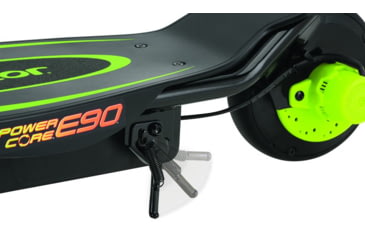 Image of Razor Power Core E90 V2 Electric Scooter, Black/Green, 13111496