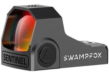 Image of OpticsPlanet Exclusive Swampfox Sentinel Ultra Compact Micro Red Dot Sight 1x16mm, 3 MOA Red Dot Reticle, Manual Brightness, Black, SNL00116-RDM