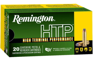 Image of Remington High Terminal Performance .357 Magnum 158 grain Semi-Jacketed Hollow Point Centerfire Pistol Ammo, 20 Rounds, 22231