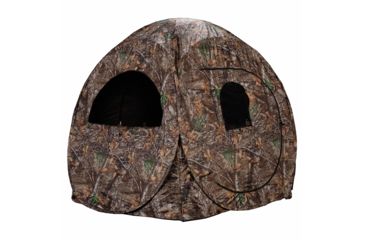 Image of Rhino Blinds 75 Hunting Ground Blind RTE Hunting, Realtree Edge, 60inx60inx66in R75 RTE