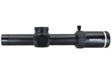 Image of Riton Optics X3 Tactix Rifle Scope, 1-8x24mm, 30mm Tube, Second Focal Plane, OT Reticle, Anodized, Black, Red, 3T18ASI