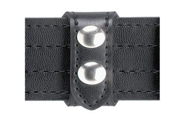 Safariland 170-22PBL Black Nylon-Look Black Snaps Silent Key Ring Pouch