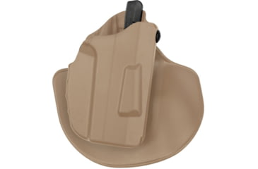 Image of Safariland Model 7378 7ts Als Concealment Paddle And Belt Loop Combo Holster, Smith &amp; Wesson M&amp;P 45, SureFire X300U, Right, Tactical, FDE Brown, 7378-4192-551