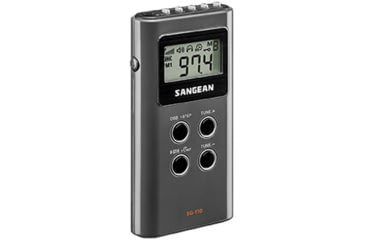 Image of Sangean FM-Stereo / AM Pocket Radio, Dark Gray, SG-110