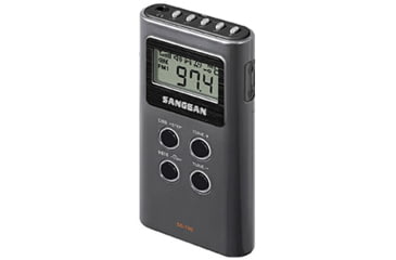 Image of Sangean FM-Stereo / AM Pocket Radio, Dark Gray, SG-110