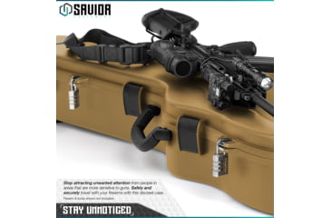 Image of Savior Equipment Ultimate Guitar Single Rifle Case, Dark FDE, RC-GT-ACOUSTIC-TN