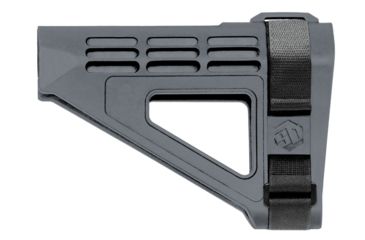 Image of OpticsPlanet Exclusive SB Tactical SBM4 Pistol Stabilizing Brace w/ Logo, Grey, SBM4-03-SB
